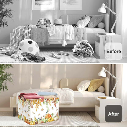 Stars of Dream Fall Thanksgiving Baby Storage Basket