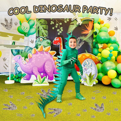 Dinosaur Footprint Floor and Wall Decals for Party Decoration