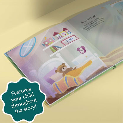 Luna Studios Wise Words for You Personalized Children's Book - Baptism & Christening Gift for Boys (photo 3)