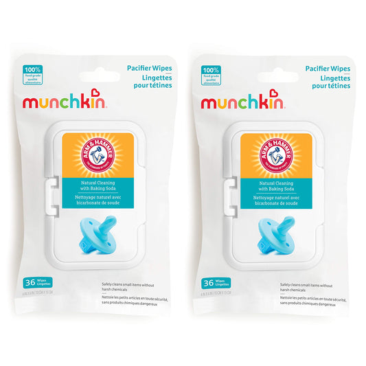 Munchkin Arm & Hammer Pacifier Wipes 2 Pack