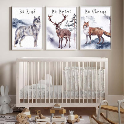 MDPrints Global 2 Pcs Baby Crib Bedding Set for Boys and Girls, Newborn Infant & Toddler Nursery Bed Set Decor, Canvas (photo 3)