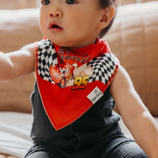 Copper Pearl Baby Bandana Drool Bibs, Soft Cotton, Adjustable, 4-Pack