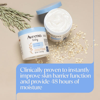 Aveeno Baby Eczema Therapy Nighttime Body Balm 11 oz