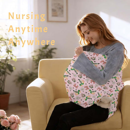 Cstdyfrv Multi-Use Baby Car Seat Cover And Nursing Canopy (photo 3)