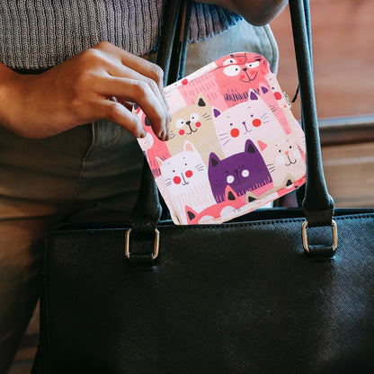 2pcs Leopard Napkin Bag Menstrual Pad Pouch Portable Holder