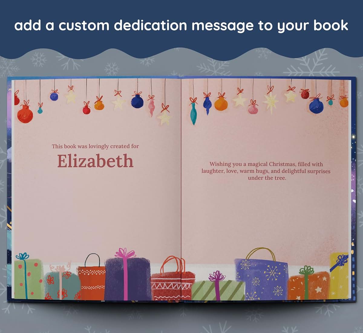 Luna Studios Personalized Christmas Book For Baby Boys (photo 2)