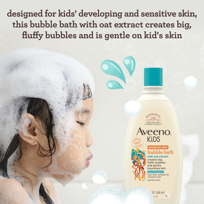 Aveeno Kids Bubble Bath Sensitive Skin