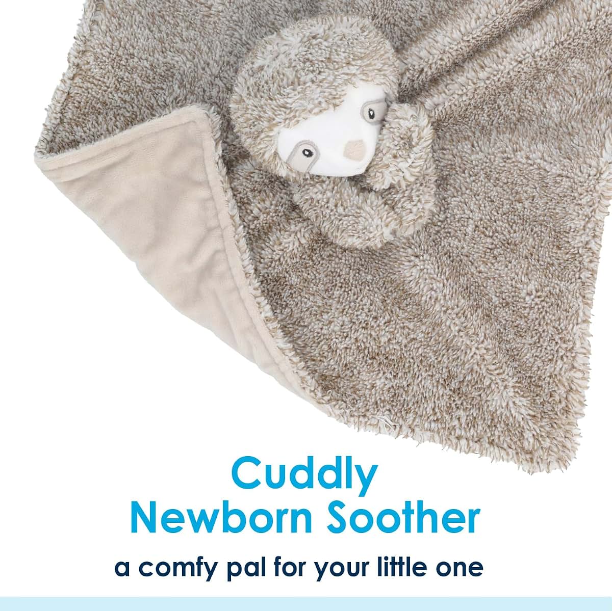KIDS PREFERRED Carter's Sloth Plush Stuffed Animal Snuggler Blanket (photo 3)