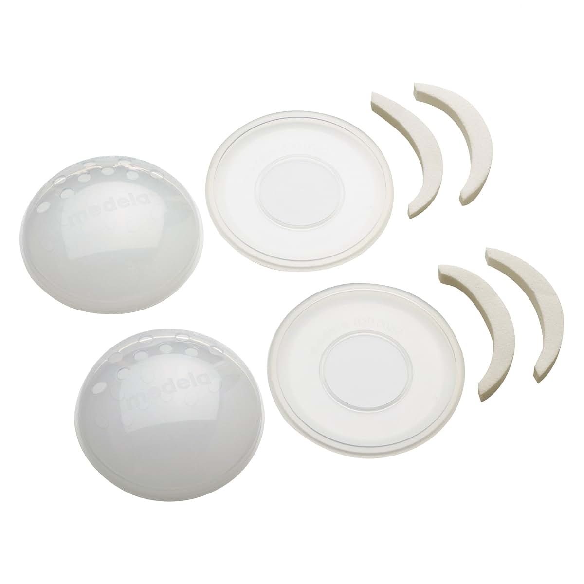 Medela SoftShells for Sore Nipples, Flexible and Discreet Breast Shells