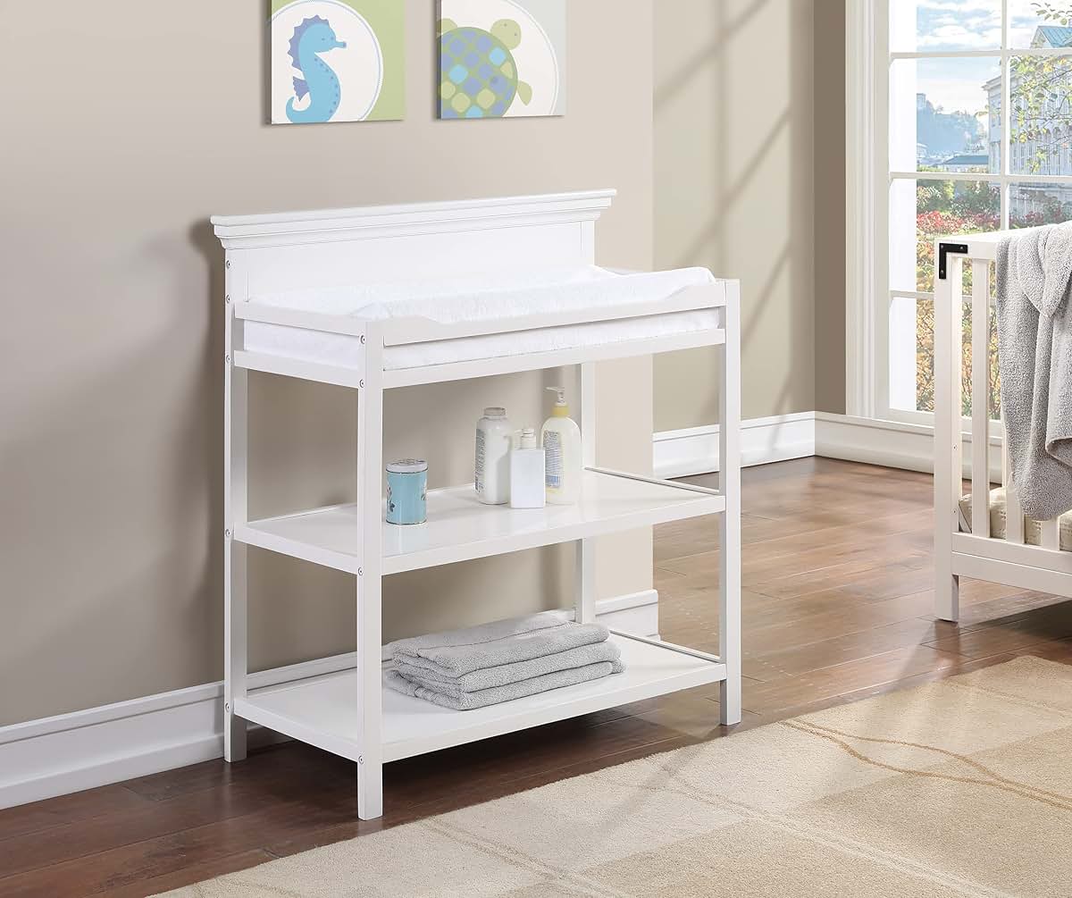Suite Bebe Bailey Wooden Changing Table in White