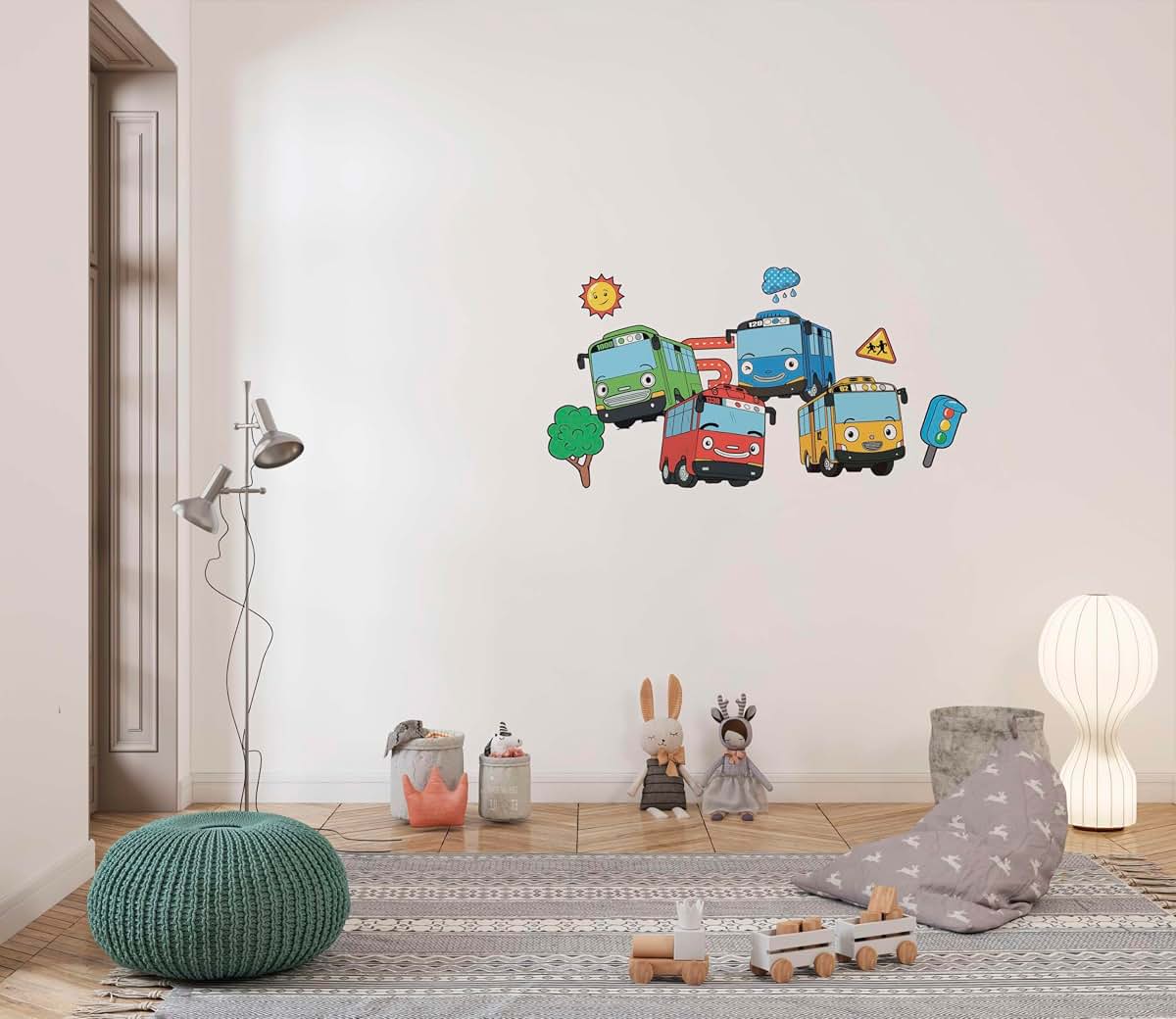 Made To Stick Decals LLC Tayo The Little Bus Wall Decal