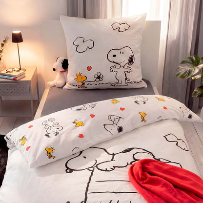 Herding Peanuts Snoopy Woodstock 100% Cotton Bedding Set