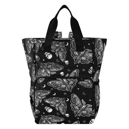 MNSRUU Diaper Backpack Tote - Multifunction Changing Bag for Travel