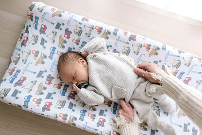 Copper Pearl Premium Knit Changing Pad Cover for Standard Diaper Pads