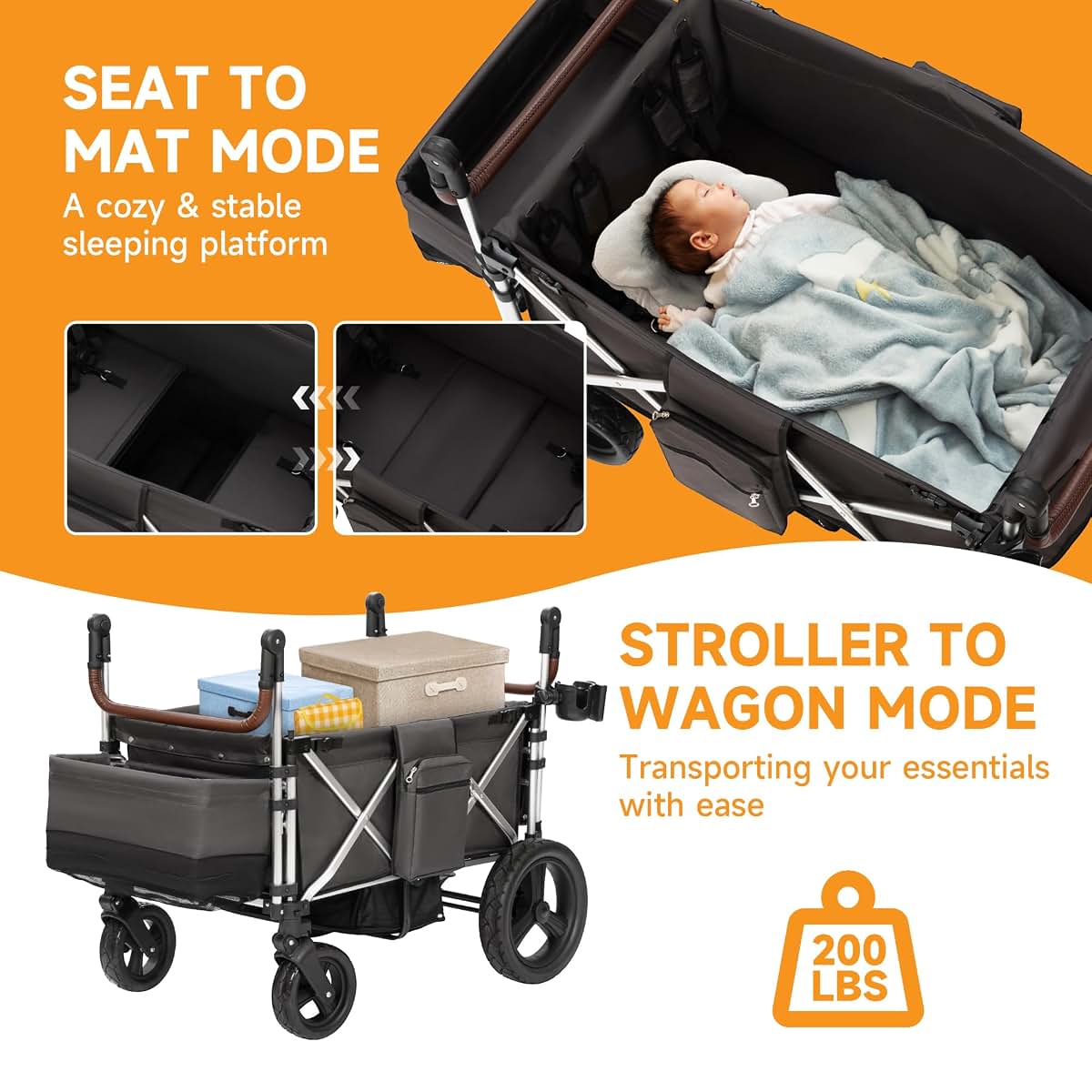 Dovelf 4 Seater Stroller Wagon