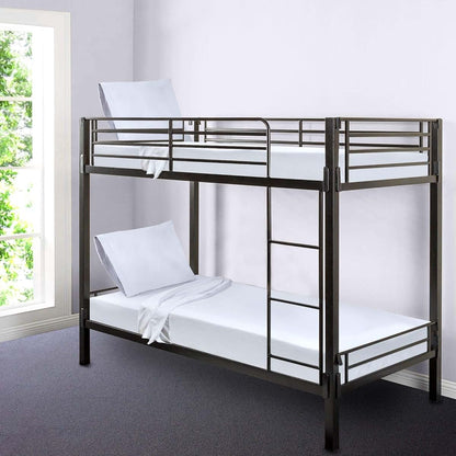 Gilbins Cot Size 30" x 75"x8 Fitted Sheet, Made of Cotton, Perfect for Camp Bunk Beds/RVs/Guest Beds Seafoam (photo 3)