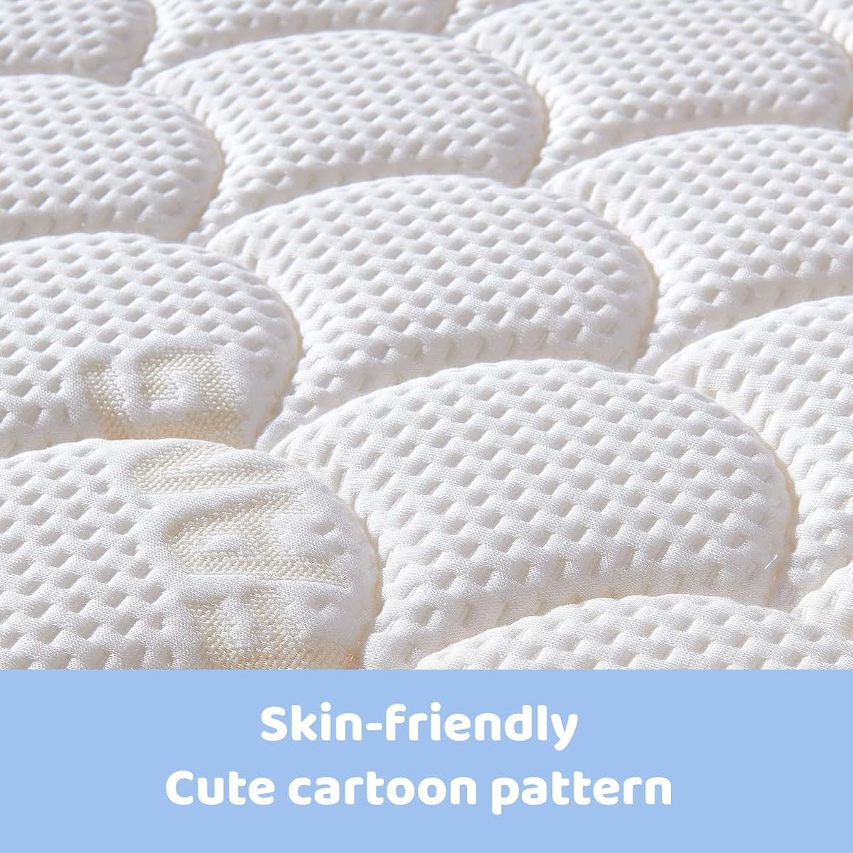Tiankehan Mini Crib Mattress, 38x24x4 Inch Dual Sided Comfort Foam