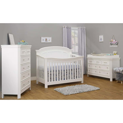 Sorelle Furniture Changing Table Topper for Dresser in White