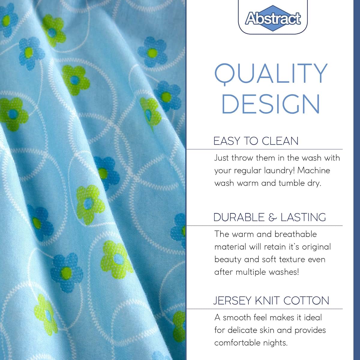 Abstract Jersey Cotton Knit Cradle Sheets - Ultra Soft Cradle Sheets Fitted 18" x 36" for Boys Girls Baby - Universal