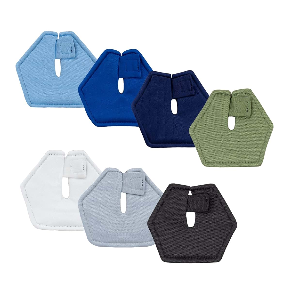Spoonie Threads G-Tube Pads 7 Pack In Blues
