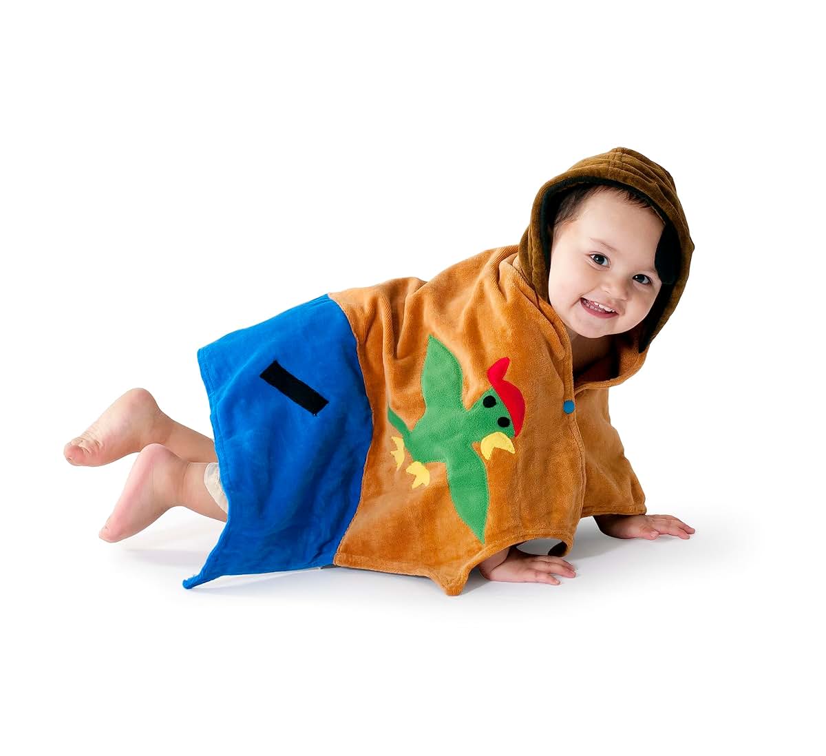 Kidorable Pirate Infant Towel, Brown, 0-3 Years (photo 4)