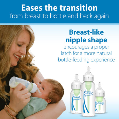 Dr. Brown's Level T Narrow Baby Bottle Nipple, 6-Pack