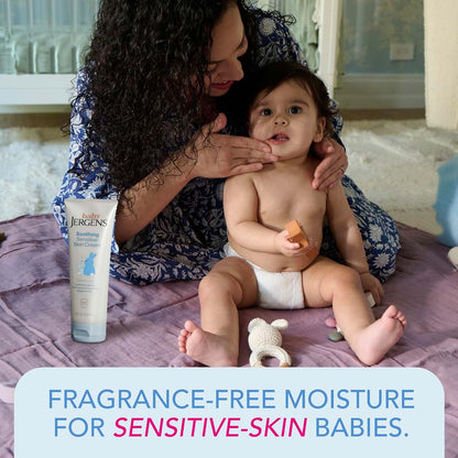 Jergens Baby Soothing Sensitive Skin Cream with Oatmeal, 8 Fl Oz