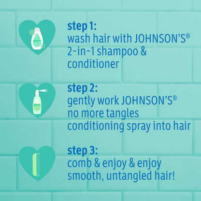 Johnson's No More Tangles 2-in-1 Shampoo & Conditioner