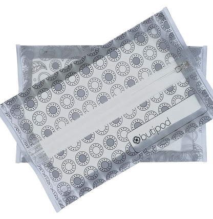 the buti-bag co Butipods Reusable Travel Wipes Case - Portable Moisture-Retaining Pouch, Slim Holder, Convenient (photo 2)