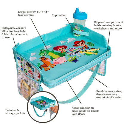 J.L. Childress Disney Toy Story Car Travel Tray & Tablet Holder, 3-in-1