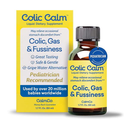 Colic Calm Infant Gripe Water Dietary Supplement for Babies