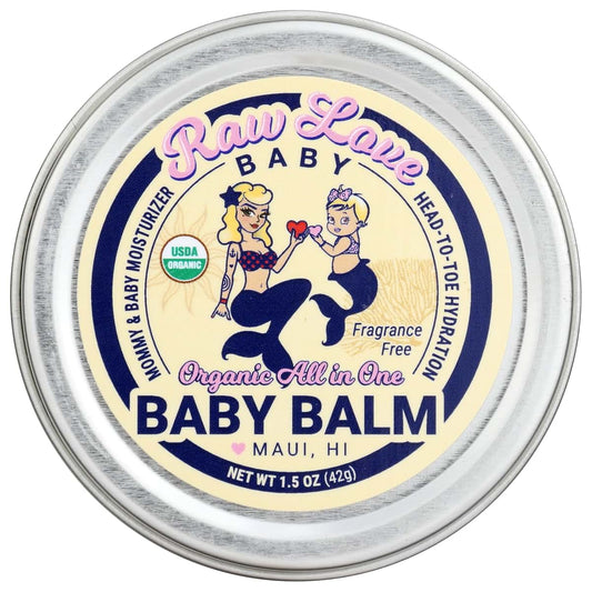 Raw Love Sunscreen USDA Organic Baby Balm | Multipurpose Moisturizer