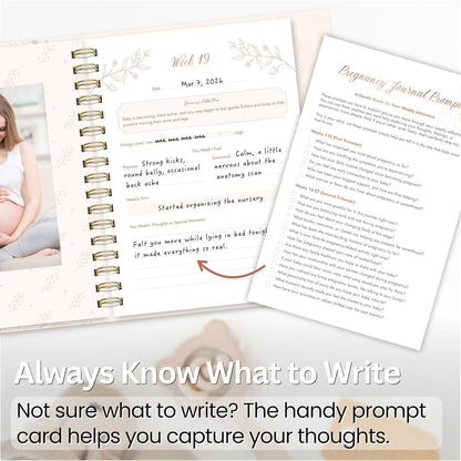 Pregnancy Journal & Memory Book for First-Time Moms
