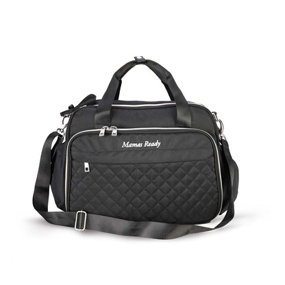 Mamas Ready Diaper Bag, Baby Changing Bag, Large Nappy Bag, Baby Bag with Portable Changing Mat for Mom and Dad