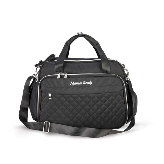 Mamas Ready Diaper Bag, Baby Changing Bag, Large Nappy Bag, Baby Bag with Portable Changing Mat for Mom and Dad