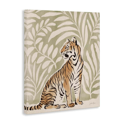 Stupell Industries Gallant Tiger Canvas Wall Art