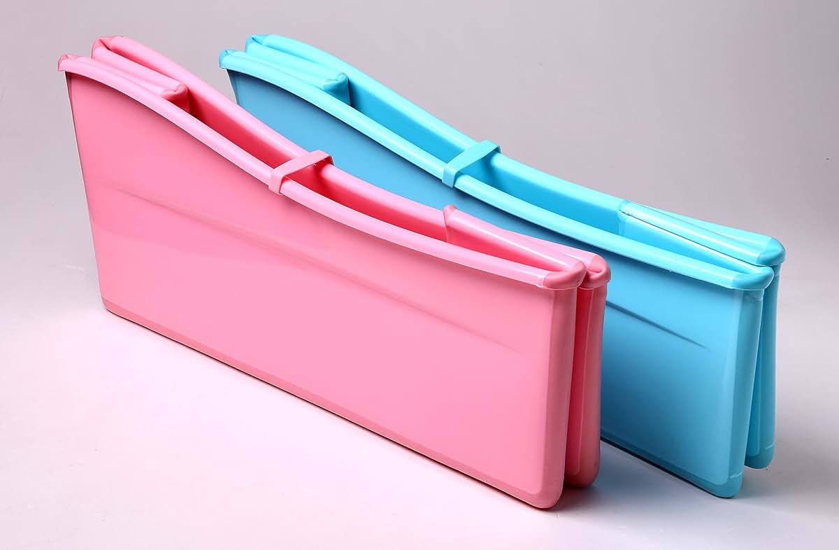 GanEn Portable Baby Bath Tub Pink (photo 4)