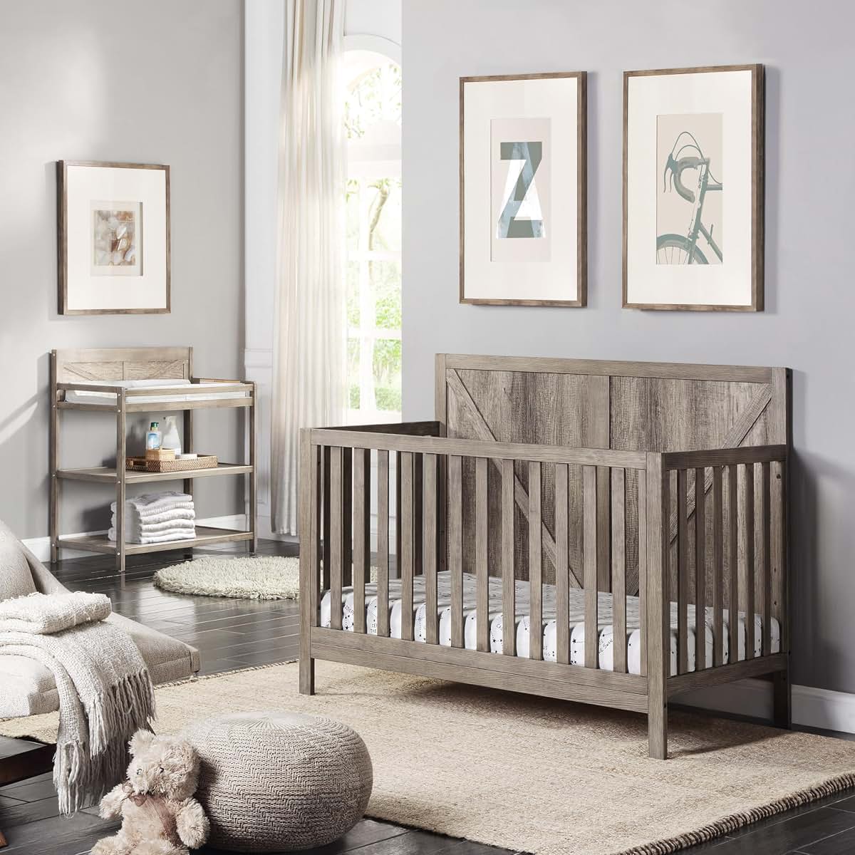 Suite Bebe Barnside Changing Table in Vintage Chestnut (photo 2)