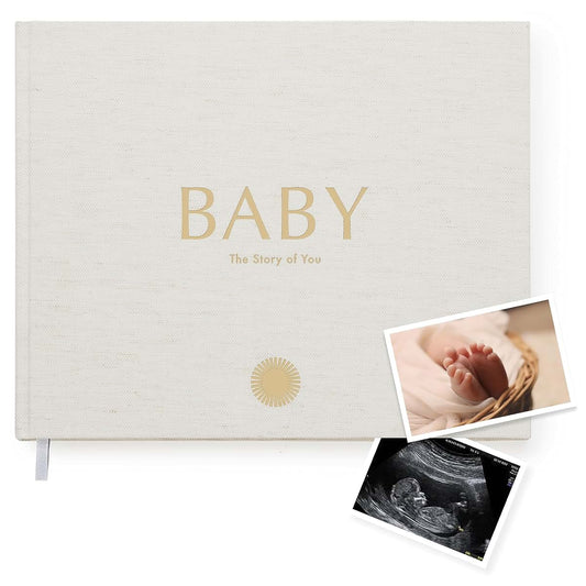Mål Paper Pregnancy Journal And Cotton Baby Memory Book
