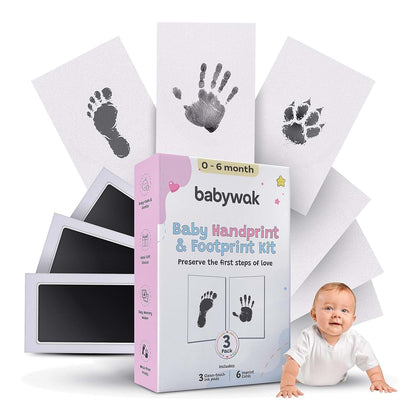 Baby Hand And Footprint Kit - Inkless Clean Touch