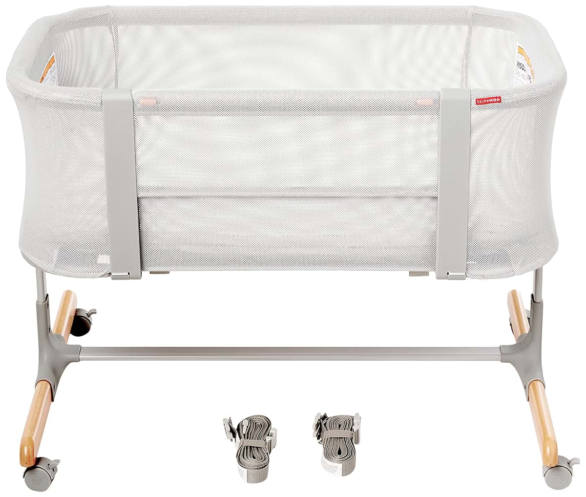 Skip Hop Cozy Up 2-in-1 Bedside Sleeper and Bassinet