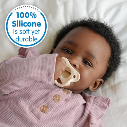 Dr. Brown's HappyPaci Silicone Pacifier 3-Pack