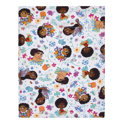 Nojo Disney Encanto Power Trio 5 Piece Toddler Bedding and Blanket Set