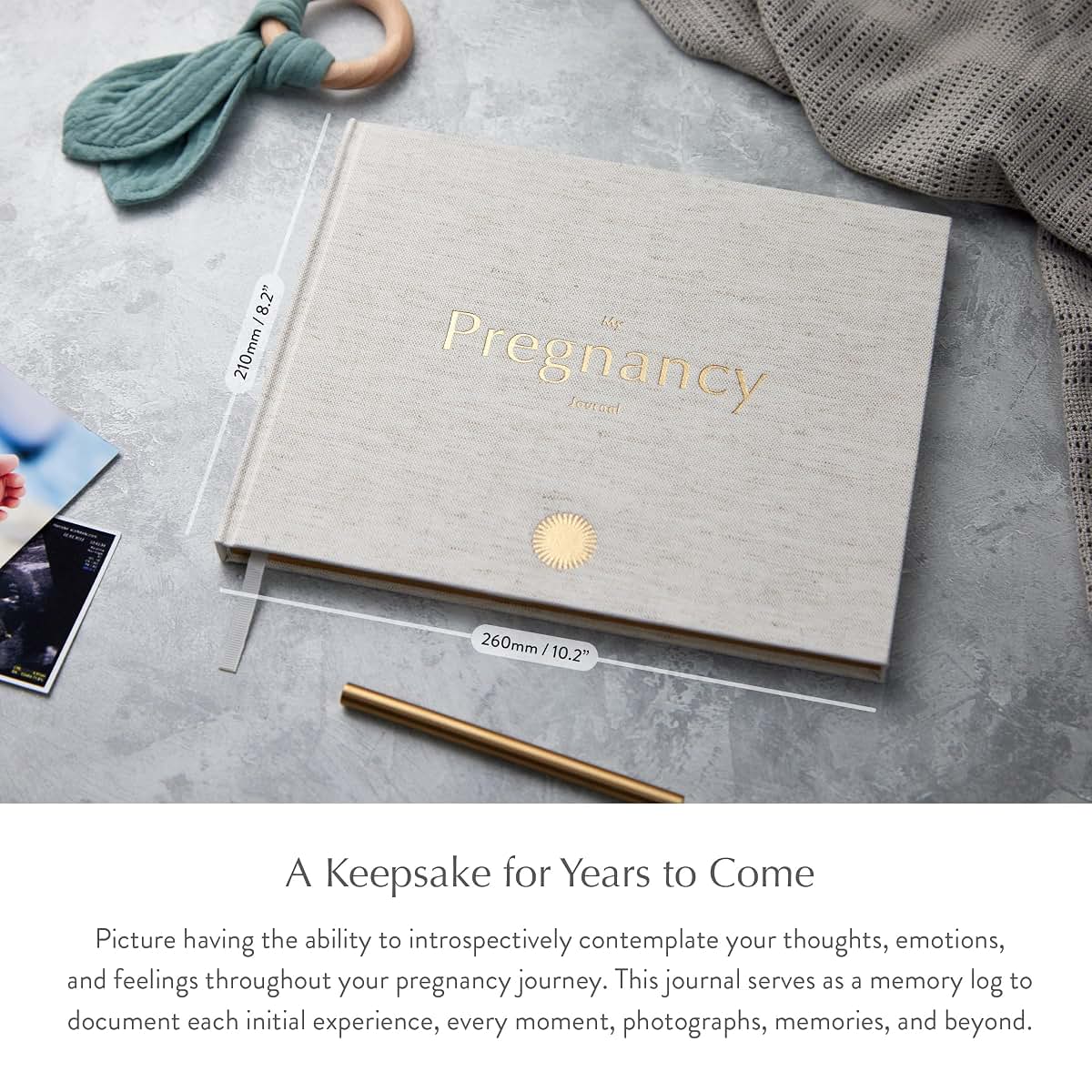 Your Edition Pregnancy Journal - Memory Book for Expecting Mothers