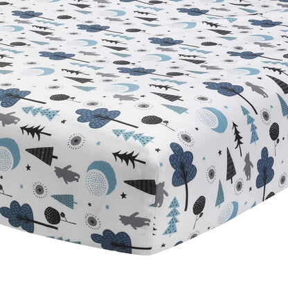 Lambs & Ivy Forever Pooh Fitted Crib Sheet, Multicolor, 28x52 Inch