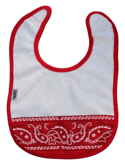4Rodeo Western Bandana Spilly The Kid Baby Infant Bib Red (photo 2)