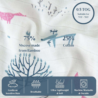 Coco Cuddle Baby Sleep Sack 0.5 Tog Lightweight Summer Wearable Blanket