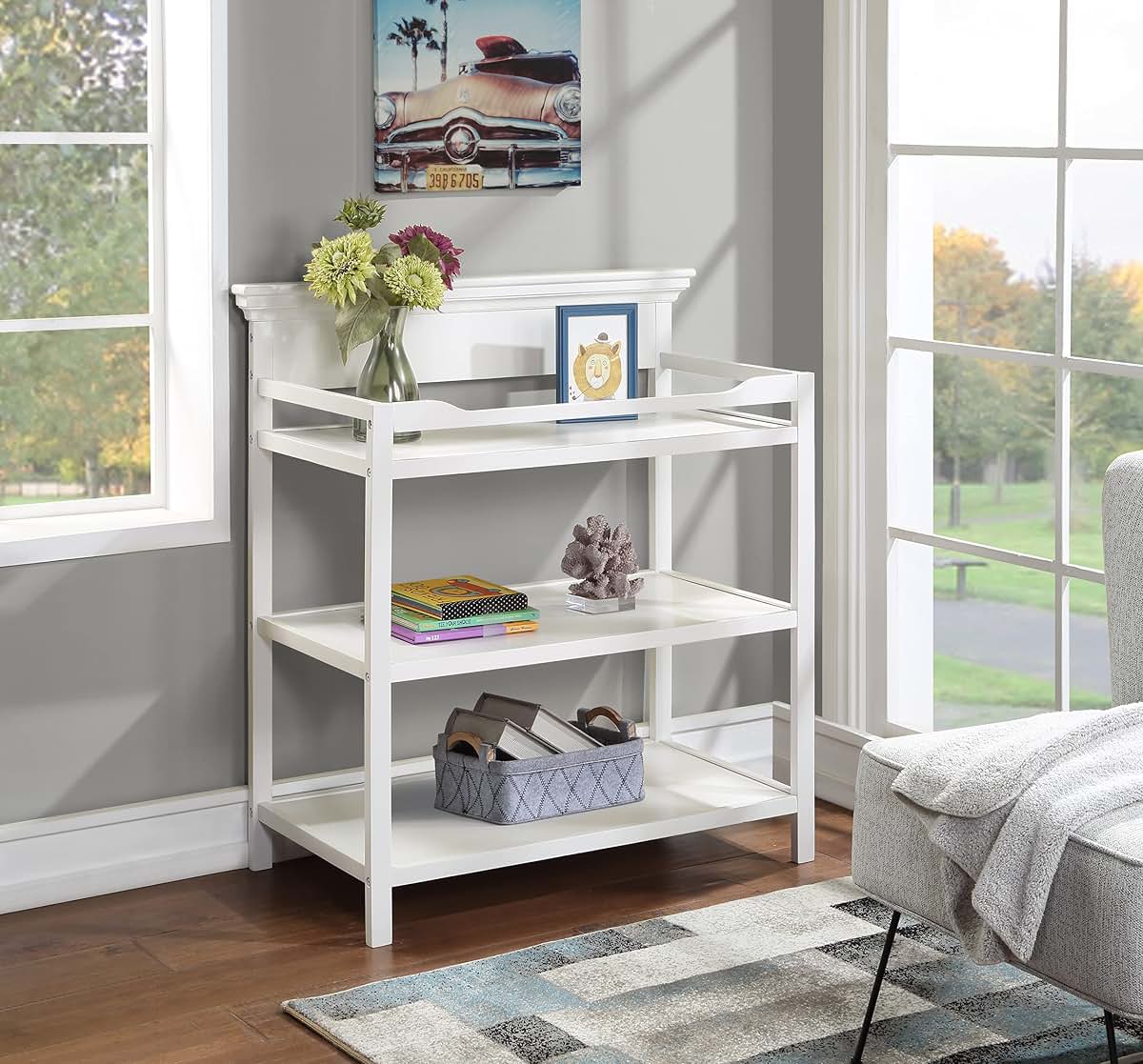 Suite Bebe Bailey Wooden Changing Table in White (photo 2)