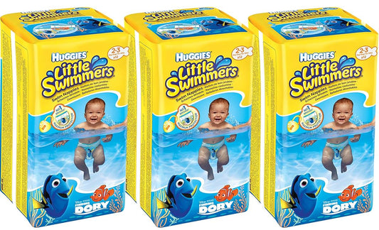 Huggies UltraConfort Little Swimmers Disposable Swim Diapers, X-Small