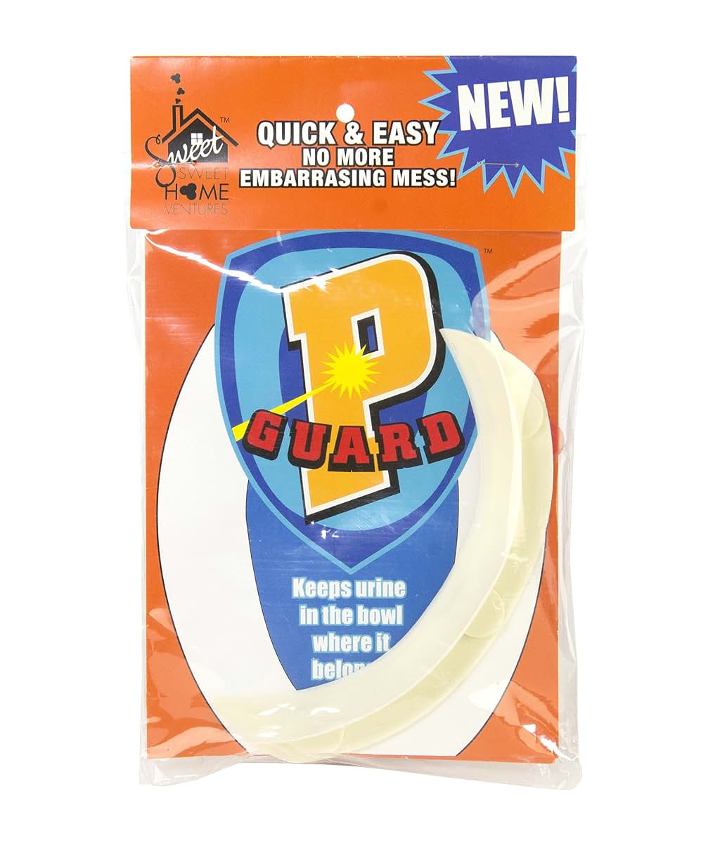 InventHelp P Guard Toilet Seat Urine Deflector